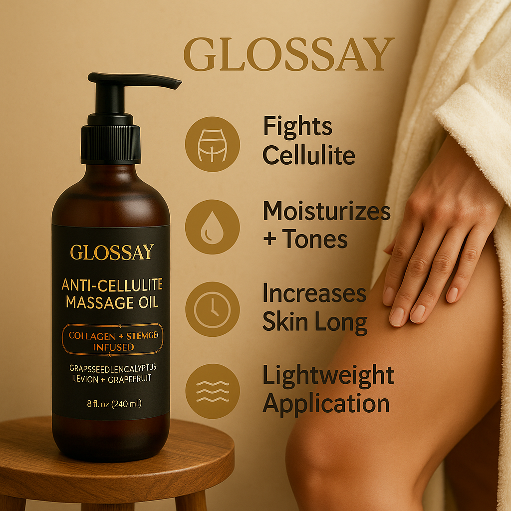 Glossay - Anti Cellulite Massage Oil