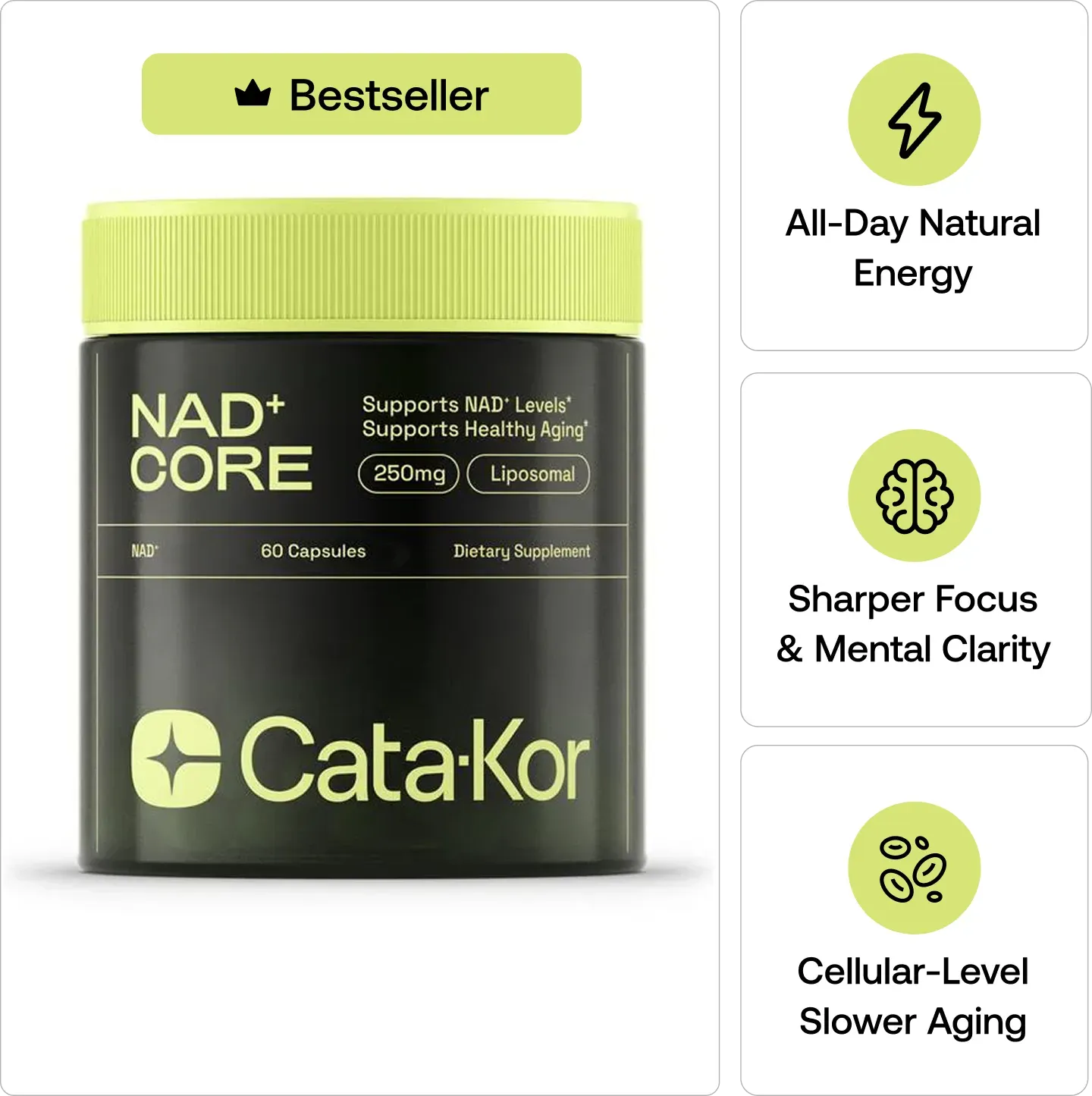 Cata Kor - NAD+ Anti-Aging Supplement