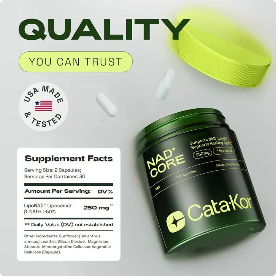 Cata Kor - NAD+ Anti-Aging Supplement