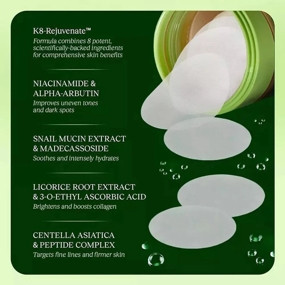 SKNLY™ - Korean Professional Skincare Pads (100-Pack)